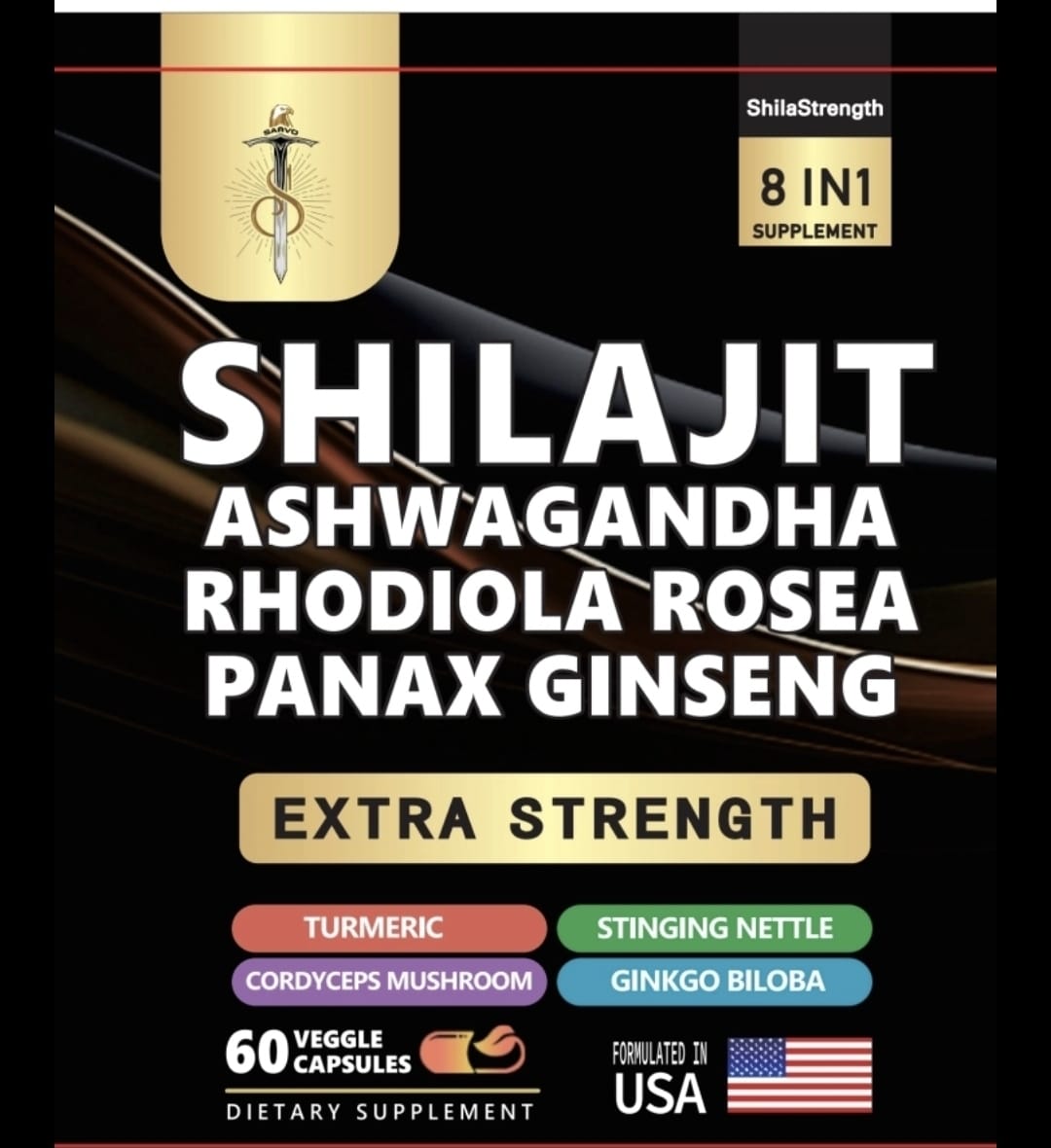 Organic Ashwagandha for Enhanced Absorption – Helps Manage Stress, Boost Energy Levels, and Support Memory Improvement